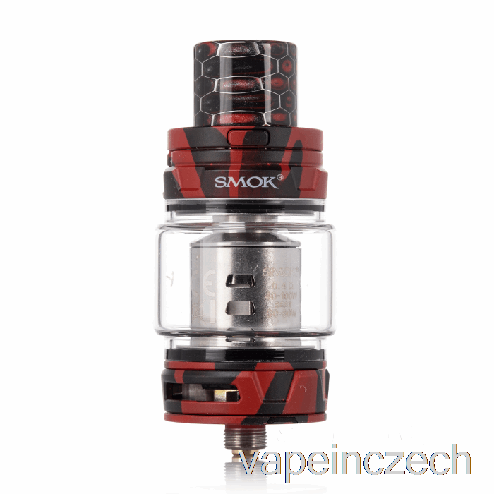 Smok Tfv12 Prince Sub-ohm Tank Red Camo Vape Bez Nikotinu